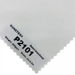 Modern Design Pearlic Roller Fabric Semi-blackout 100% Polyester