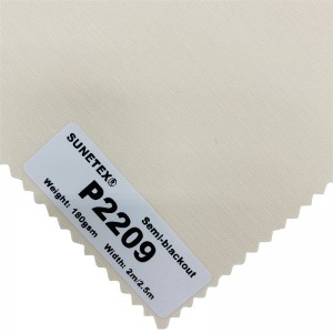 Multi Colored Roller Blind Pearlic Fabric  Semi-blackout