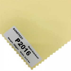 Factory Price Roller Blind Fabric Semi-blackout 100% Polyester