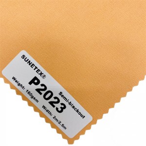Free Sample Roller Blind Fabric Semi-blackout For Home