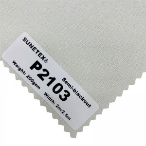 Modern Design Pearlic Roller Fabric Semi-blackout 100% Polyester