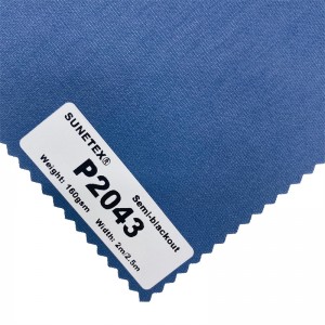 Plain Color Roller Shade Fabric Semi-blackout 100% Polyester