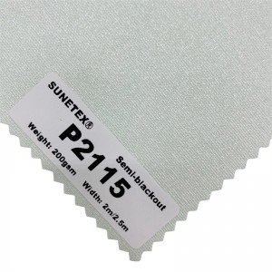 Factory Hot Sell Pearlic Roller Fabric Semi-blackout For Office