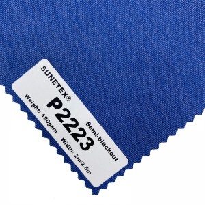 2021 New Style Double Side Pearlic Roller Fabric Semi-blackout