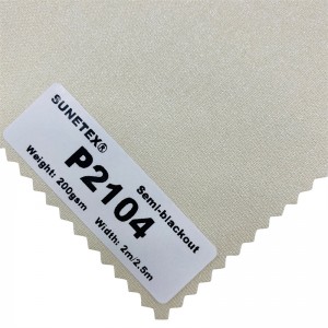 Modern Design Pearlic Roller Fabric Semi-blackout 100% Polyester