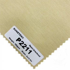 Multi Colored Roller Blind Pearlic Fabric  Semi-blackout
