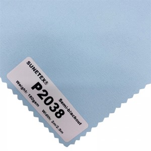 Top Quality Roller Fabric Semi-blackout 2.5m Width