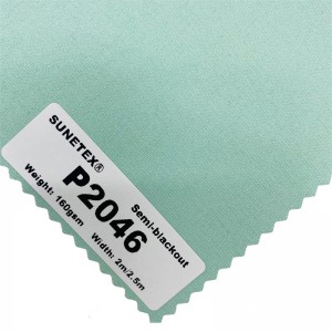 Eco-friendly Roller Shade Fabric Semi-blackout For Home