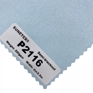 Factory Hot Sell Pearlic Roller Fabric Semi-blackout For Office