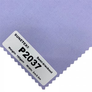 Top Quality Roller Fabric Semi-blackout 2.5m Width