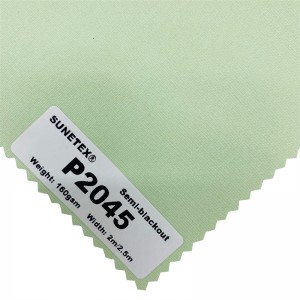 Eco-friendly Roller Shade Fabric Semi-blackout For Home
