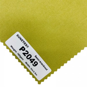Cheap Price Transparent Roller Shade Fabric Semi-blackout