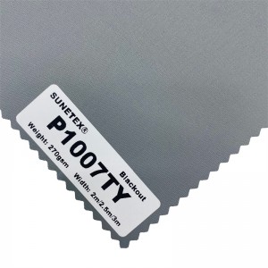 Factory Wholesale Roller Blind Fabric Blackout Silver Backing