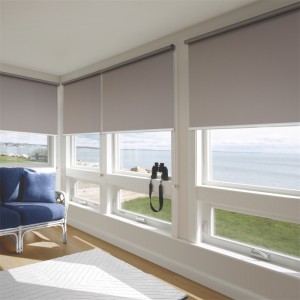 New Style Roller Blind Fabric Blackout Aluminum Backing
