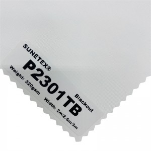 Window Fashion Roller Blind Fabric Blackout Foam Coating