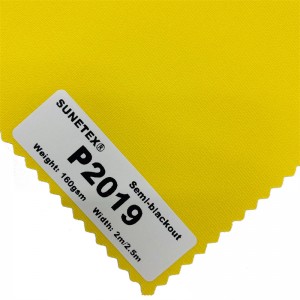 10 Year Warranty Roller Blind Fabric Semi-blackout 100% Polyester