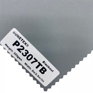 Indoor Use Roller Shades Fabric Blackout White Coating