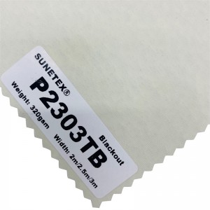 Window Fashion Roller Blind Fabric Blackout Foam Coating