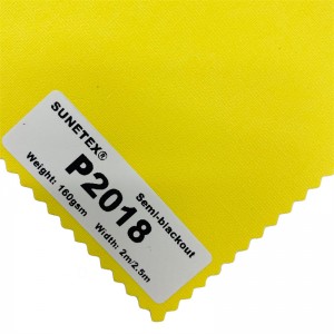 10 Year Warranty Roller Blind Fabric Semi-blackout 100% Polyester