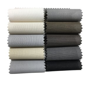 Sheer Elegance Sun Shade Sunscreen Mesh Curtain Blinds PVC Fabrics