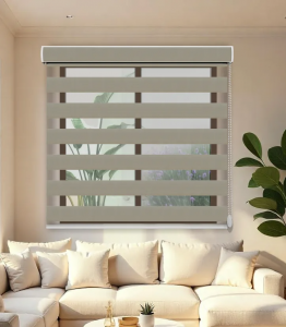Day and Night Zebra Blinds Fabric for Window Double Layers Zebra Fabric