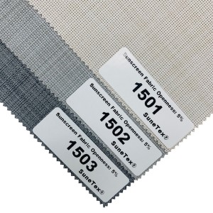 China Roller Shades Finished Venetian Vision Combi Blinds Component Part Curtains-5% Openness