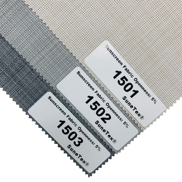 China factory sunscreen fabric 5% openness
