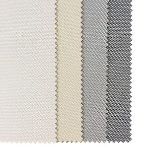Double Polyester Roller Blinds Components Shade 75cm Width Sunscreen Fabric for Hotel