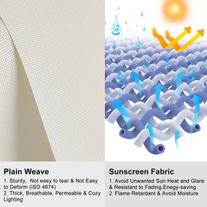 Free sample blackout or sunscreen roller blinds fabric blackout roller blind fabric