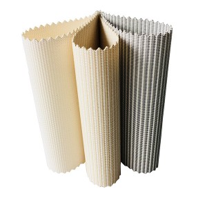 Striped Sunscreen Patterned Spring Roller Blind Office Curtains Fabrics 6000 – 1% Openness