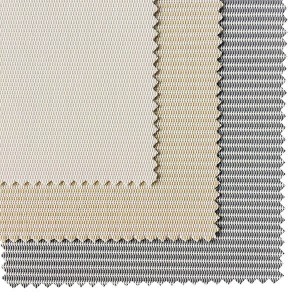 Striped Sunscreen Patterned Spring Roller Blind Office Curtains Fabrics 6000 – 1% Openness