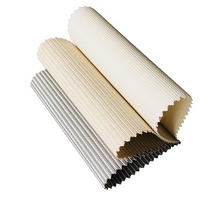 Striped Sunscreen Patterned Spring Roller Blind Office Curtains Fabrics 6000 – 1% Openness