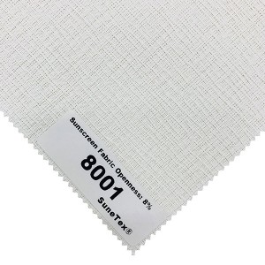 China Windows Sun Shade Polyester Sunscreen Rolling Motorized Blind Fabric