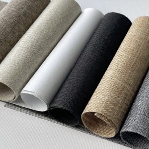 Polyester Blackout Roller Blind Sheer Textured Components Windows Fabric for Hotel