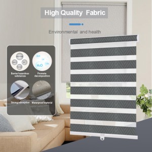 Wholesale Zebra Blind Fabric Roll Thermal Insulation Noise Reducing for Office Home