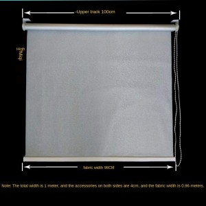 Motorized Polyester Roller Fabrics Wholesale Supplier Blackout Blinds For Solar Shades Roller Sunshade Roller Fabric