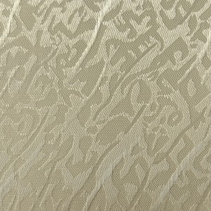 High Quality Jacquard 100% Polyester Blackout Motorized Sheer Vertical Roller Blinds Fabric For Window Treatment