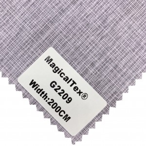 Best Quality Semi-Blackout 100% Polyester Textured Colorful Roller Fabric