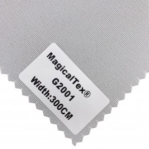 Smart Wifi Control Semi-Blackout 100% Polyester Fire-Retardant Window Roller Blinds Fabrics