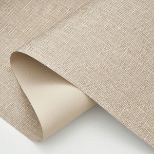 White Coating Polyester Roller Fabric Rolls Plain Roller Blinds Fabric