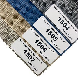 Shutter Window Sunscreen Patterned Spring Roller Blind Fabrics
