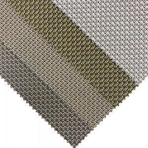 Polyester Roller Sunscreen Window Fabric 5% Openness Rate Waterproof Jacquard Sunscreen Fabric