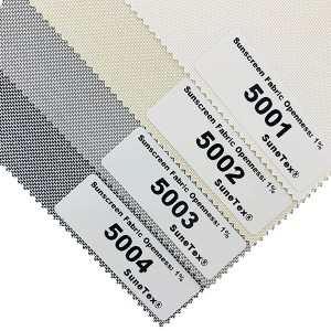 Manufactur standard China Polular Design Sunscreen Fabric