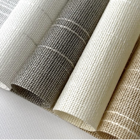 New Series Modern Design Semi-Blackout Modern Roman Shades Fabric Indoor Window