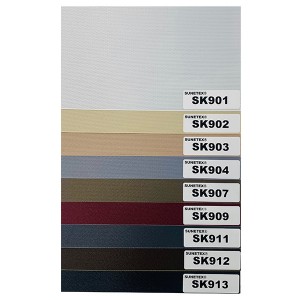 Sun Shades Adjustable Zebra Fabric Blackout
