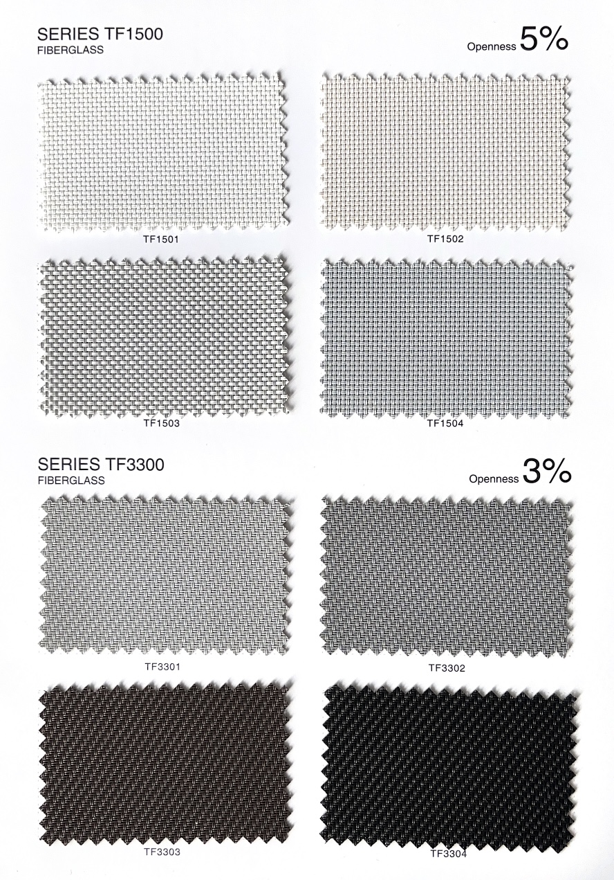 Built for the Outdoors: GROUPEVE Fiberglass Sunscreen Fabric for Roller Blinds
