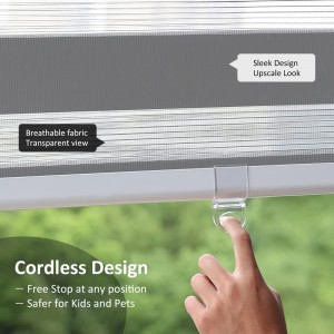 Grade 8 For European Roller Blinds Of Zebra 50% Blackout Zebra Blinds