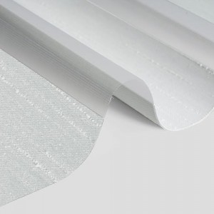 Filter Light Mildew Proof Anti Aging Material Fireproof PVC Polyester Colorfast Zebra Blind Fabric