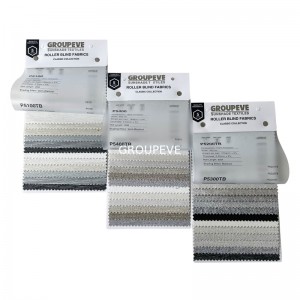 Jacquard Blackout Roller Blind Fabric PVC Coated Polyester Blinds Fabric White Coated Blackout Roller Fabric