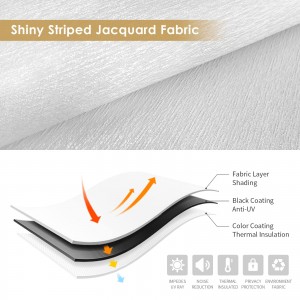 Window Shade Blind Waterproof Roller Blinds Fabric Blackout Sunshade Blinds Fabric Rolls